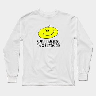 Just Smile Long Sleeve T-Shirt